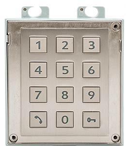 2N® 9155031 IP Verso Modul | Tastatur-Keypadmodul | nickel