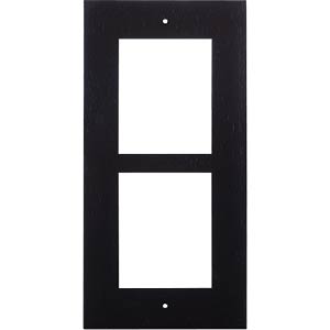 2N® 9155012B IP Verso Frontblende Unterputzrahmen schwarz