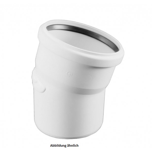 Rehau Raupiano Plus Bogen DN110 15 Grad - 123424001