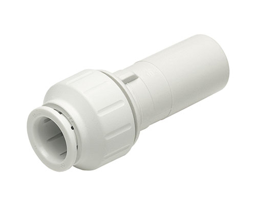 PEM061510W John Guest Reduktion zum Einstecken 15mm - 10mm