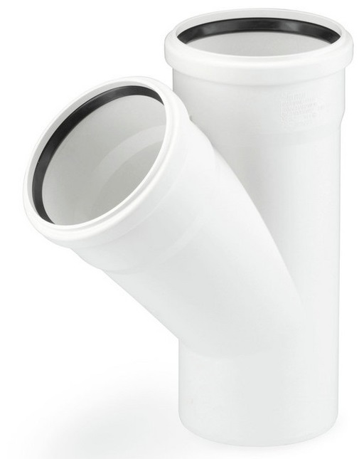 Rehau Raupiano Plus DN110/110/45 Einfach Abzweig 122984-001