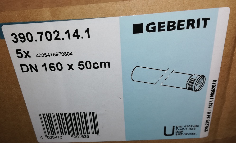 Geberit Rohr 390.702.14.1