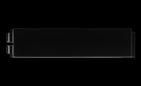 2N® 9155051B IP Verso Modul | Blindtasterabdeckung | schwarz